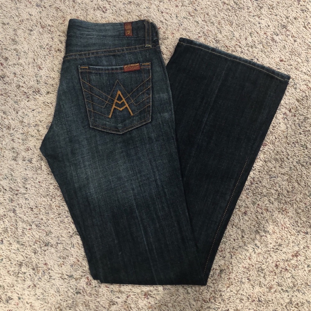 7FAMK “A pocket” bootcut jeans